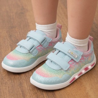 BRINCO BAREFOOT ZAPATILLAS NIÑA LUCES FANTASIA 030045