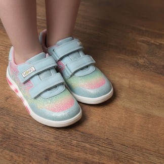 BRINCO BAREFOOT ZAPATILLAS NIÑA LUCES FANTASIA 030045