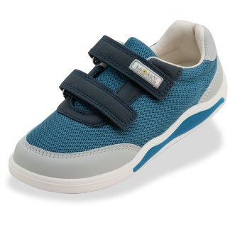 BRINCO BAREFOOT ZAPATILLAS NIÑO LUCES AZUL 030038