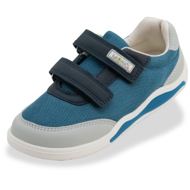 BRINCO BAREFOOT ZAPATILLAS NIÑO LUCES AZUL 030038