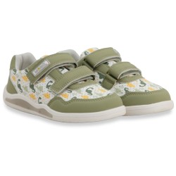 BRINCO BAREFOOT ZAPATILLAS NIÑO LUCES VERDE 030014