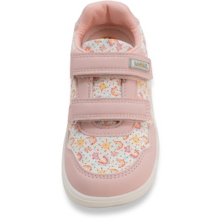 BRINCO BAREFOOT ZAPATILLAS NIÑO LUCES ROSA '030007