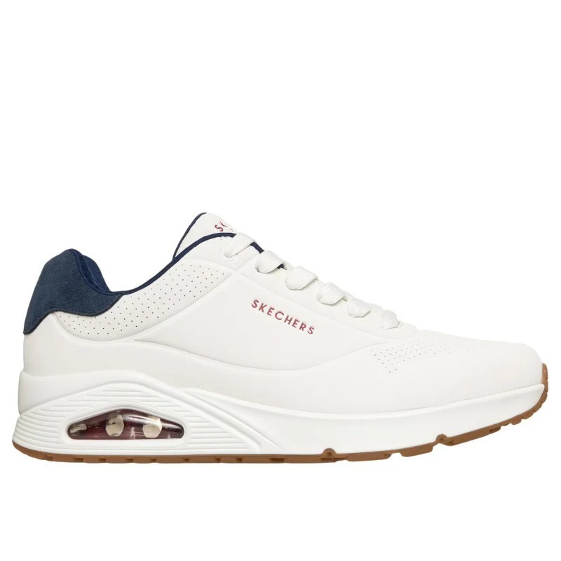 SKECHERS UNO 2 SUITED ON AIR HOMBRE 183004/WNVR BLANCA