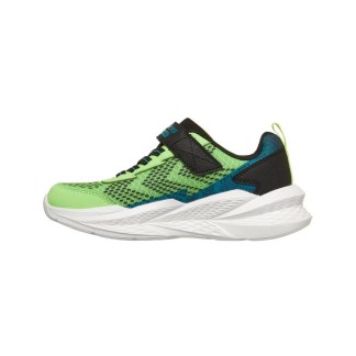 SKECHERS LUCES  ZAPATILLA NIÑO VERDE METEOR 401490L/LMBK
