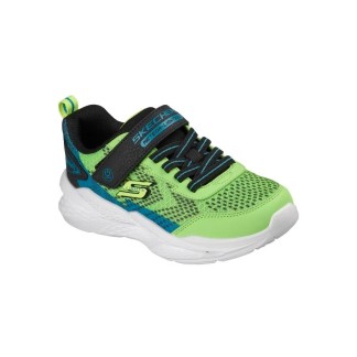 SKECHERS LUCES  ZAPATILLA NIÑO VERDE METEOR 401490L/LMBK