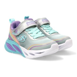 SKECHERS LUCES FANTASIA SILVER GLOW ZAPATILLAS NIÑA MULTI 303709L SMLT