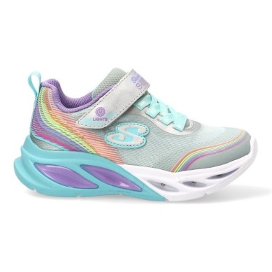 SKECHERS LUCES FANTASIA SILVER GLOW ZAPATILLAS NIÑA MULTI 303709L SMLT