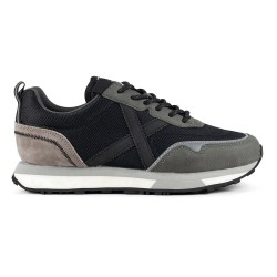 ZAPATILLA MUNICH NEXT 24 MUJER  8215024 NEGRA Y GRIS