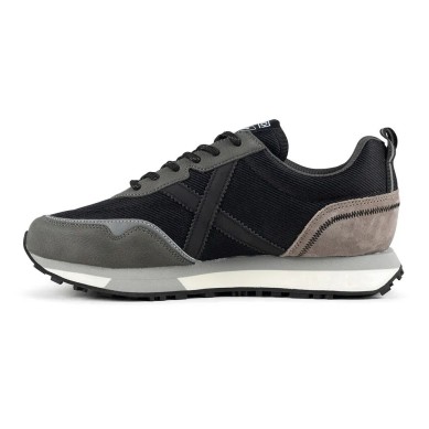 ZAPATILLA MUNICH NEXT 24 MUJER  8215024 NEGRA Y GRIS