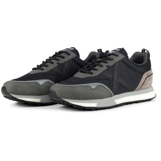 ZAPATILLA MUNICH NEXT 24 MUJER  8215024 NEGRA Y GRIS