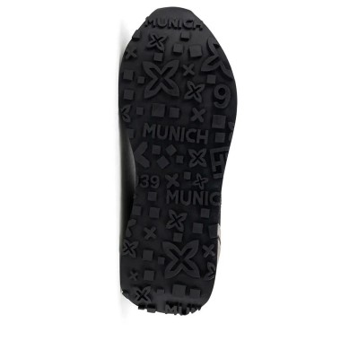 ZAPATILLA MUNICH NEXT 24 MUJER  8215024 NEGRA Y GRIS