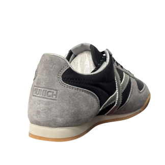 MUNICH  STEREO 11  ZAPATILLA MUJER  NEGRA Y GRIS 4921011