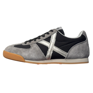 MUNICH  STEREO 11  ZAPATILLA MUJER  NEGRA Y GRIS 4921011