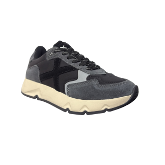 MUNICH MAMBA 11ZAPATILLA  MUJER DEPORTIVA NEGRA Y GRIS 4191011