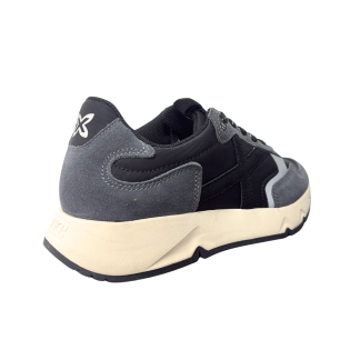 MUNICH MAMBA 11ZAPATILLA  MUJER DEPORTIVA NEGRA Y GRIS 4191011