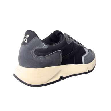 MUNICH MAMBA 11ZAPATILLA  MUJER DEPORTIVA NEGRA Y GRIS 4191011