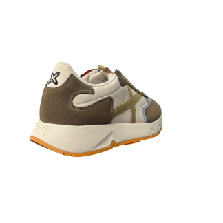 MUNICH MAMBA 14 ZAPATILLA  MUJER DEPORTIVA BEIGE Y MARRÓN 4191011