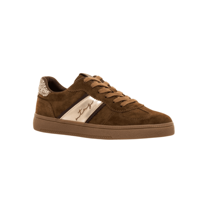 MUSTANG SUSI ZAPATILLAS MUJER  CASUAL CUERO CHAMPAGNE 60860