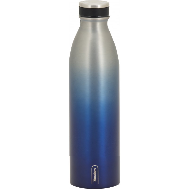 BOTELLA TÉRMICA 750ML DIFUMINADO 611602  GRIS AZUL
