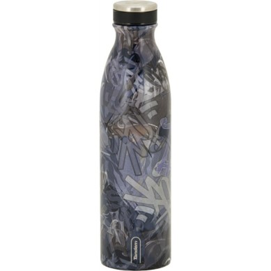 Botella Térmica de Acero Inoxidable Tandem 750 ML Estampado Azul - 610230