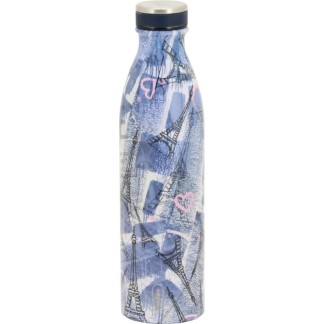 Botella Térmica de Acero Inoxidable Tandem 750 ML París Torre Eiffel  611541