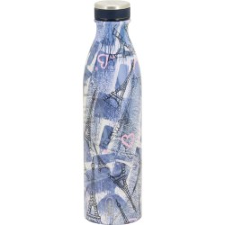 Botella Térmica de Acero Inoxidable Tandem 750 ML París Torre Eiffel  611541