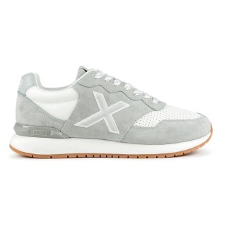 MUNICH DASH PREMIUM 309  ZAPATILLAS HOMBRE  VESTIR BLANCA Y GRIS 4150309