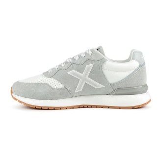 MUNICH DASH PREMIUM 309  ZAPATILLAS HOMBRE  VESTIR BLANCA Y GRIS 4150309