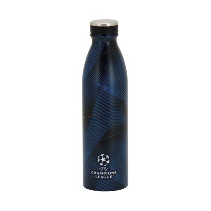 BOTELLA TÉRMICA 750ML DIFUMINADO 611596 NEGRA GRIS