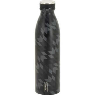 BOTELLA TÉRMICA 750ML DIFUMINADO 611596 NEGRA GRIS