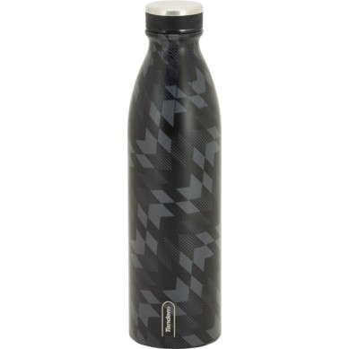 BOTELLA TÉRMICA 750ML DIFUMINADO 611596 NEGRA GRIS