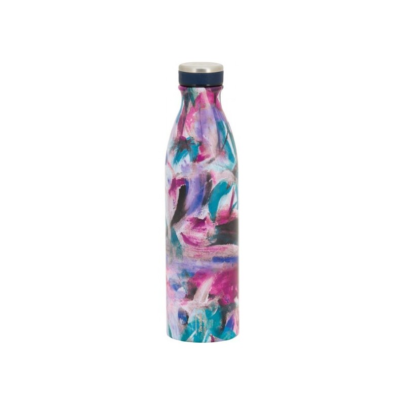 Botella Térmica de Acero Inoxidable 750 ML ROSA AQUARELA 611015