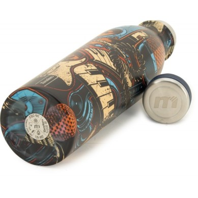 Botella Térmica de Acero Inoxidable 750 ML Estampado Musical 611572