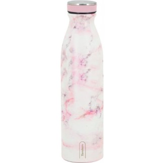 Botella Térmica de Acero Inoxidable 750 ML Efecto Mármol Rosa 993937