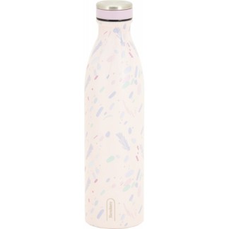 Botella Térmica de Acero Inoxidable 750 ML Efecto Mármol Rosa 993937