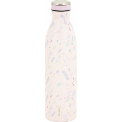 Botella Térmica de Acero Inoxidable 750 ML Efecto Mármol Rosa 993937