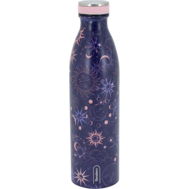 Botella Térmica de Acero Inoxidable 750 ML Efecto Mármol Rosa 993937