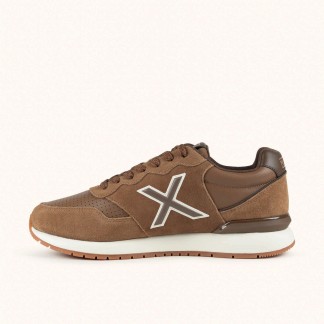 MUNICH DASH PREMIUM 298  ZAPATILLAS HOMBRE  VESTIR MARRÓN S 4150298