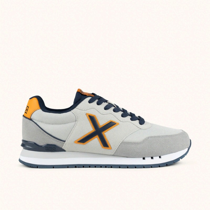 MUNICH DASH 2.0 291  ZAPATILLAS HOMBRE  VESTIR GRIS 4150291