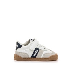 MUSTANG BAREFOOT ZAPATILLAS BEBE COMODAS BLANCA,GRIS Y AZUL 49060