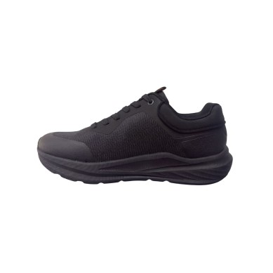 Zapatillas Jhayber Carmona Negras Hombre Horma Ancha Cordones 61701