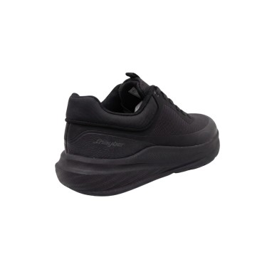 Zapatillas Jhayber Carmona Negras Hombre Horma Ancha Cordones 61701