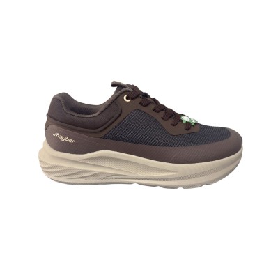 Zapatillas Jhayber Carmona Marrón Hombre Horma Ancha Cordones 61701