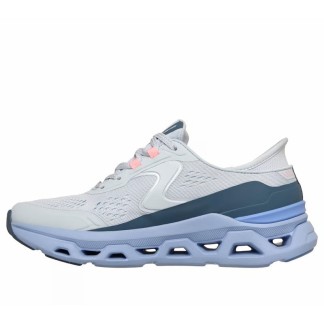 SKECHERS GLIDE STEP ZAPATILLAS MUJER  RUNNING AZUL 150510/LTBL