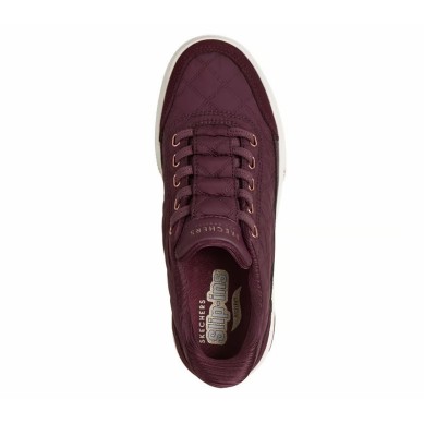SKECHERS ARCH FIT ARCADE  ZAPATILLAS SLIP INS MUJER COMODAS GRANATE 177209/WINE