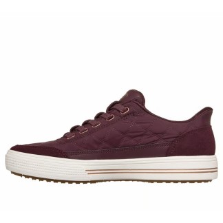 SKECHERS ARCH FIT ARCADE  ZAPATILLAS SLIP INS MUJER COMODAS GRANATE 177209/WINE