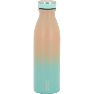 Botella Térmica de Acero Inoxidable 500 ML Arena y Azul 994538