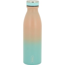 Botella Térmica de Acero Inoxidable 500 ML Arena y Azul 994538