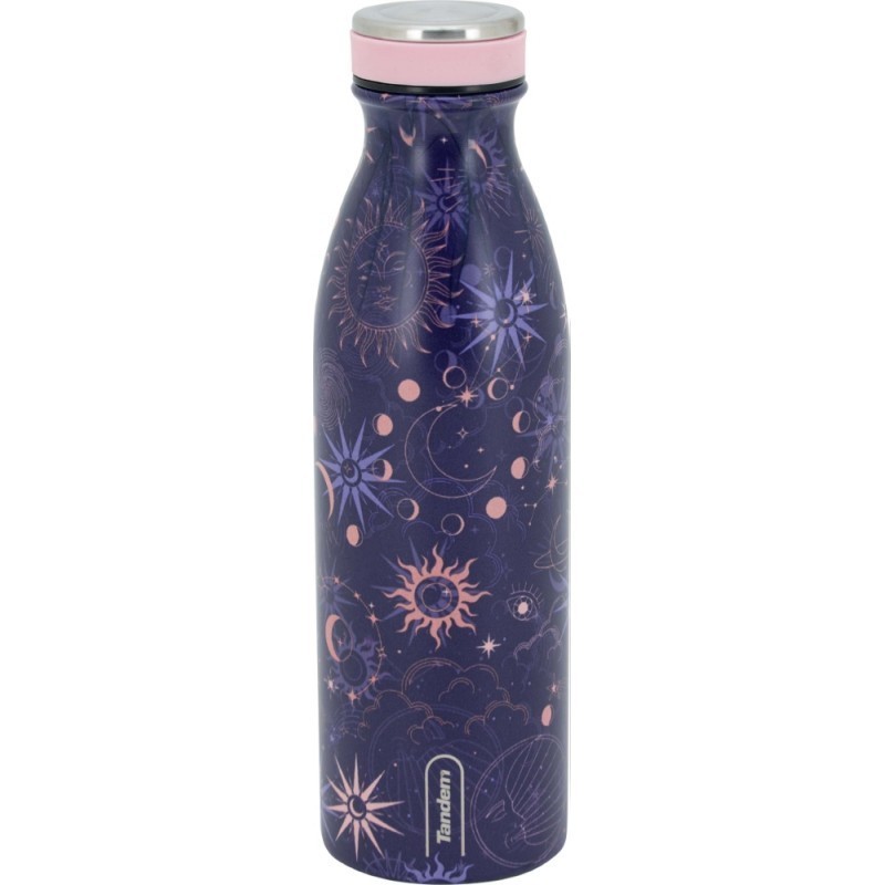 Botella Térmica de Acero Inoxidable Tandem 500 ML Azul Soles y Lunas  993340
