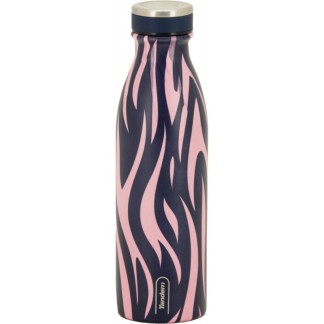 Botella Térmica de Acero 500 ML  Estampado Rayas 610438